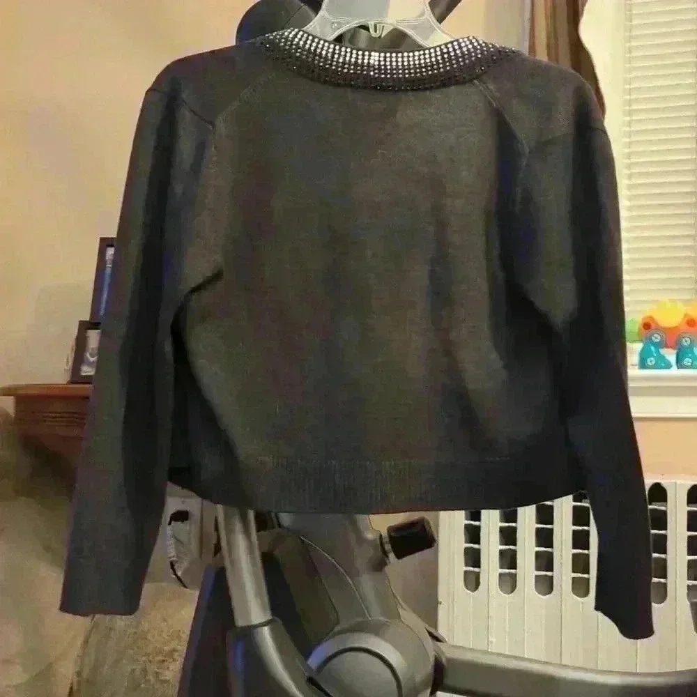 Calvin Klein, medium black coat - Picture 2 of 3